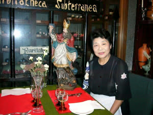 ワインケラーサワ店主 石澤壽恵子